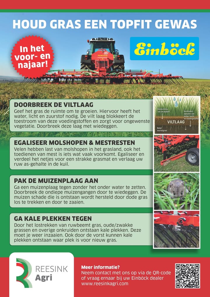  Houd gras een topfit gewas!Het maai