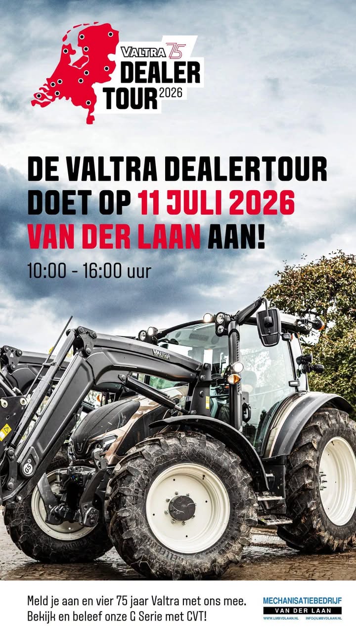  Aanstaande zaterdag komt de Valtra