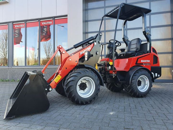  Onze nieuwe Demo mini shovel staat