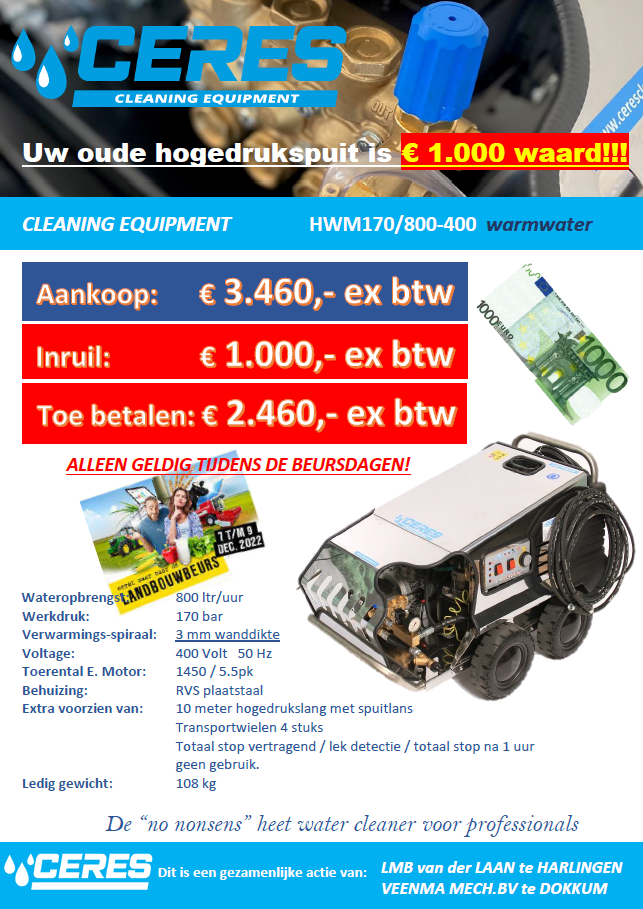  Onze actie tijdens de Landbouwbeurs